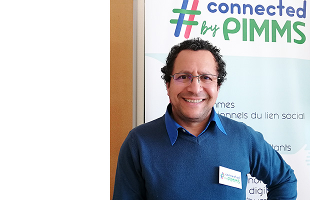 Photo de Rabah Taoutaou, directeur du réseau Pimms de l’agglomération stéphanoise