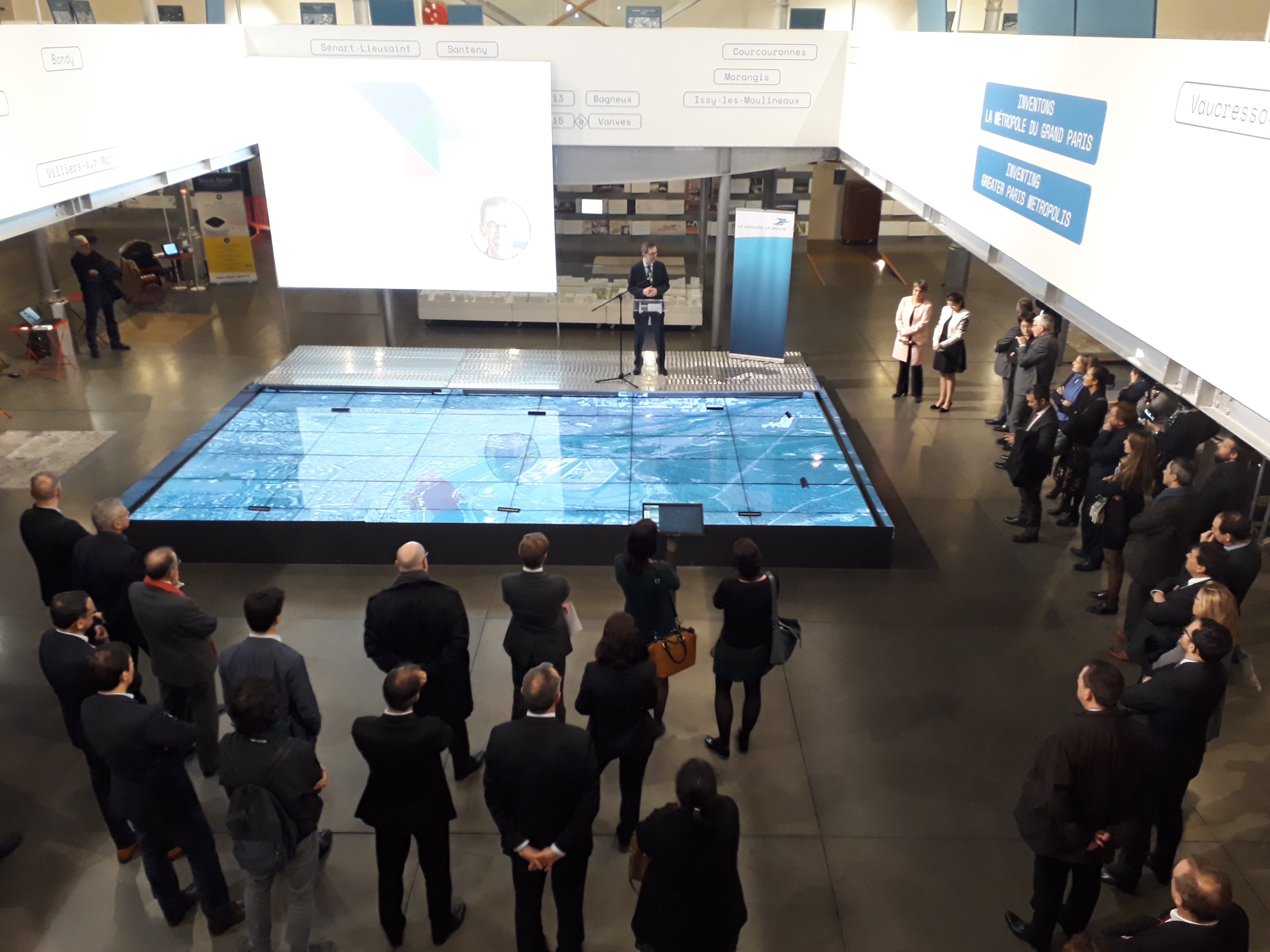 Le Groupe La Poste assembled almost 80 partners and elected officials on 1 February at the Pavillon de l'Arsenal in Paris.
