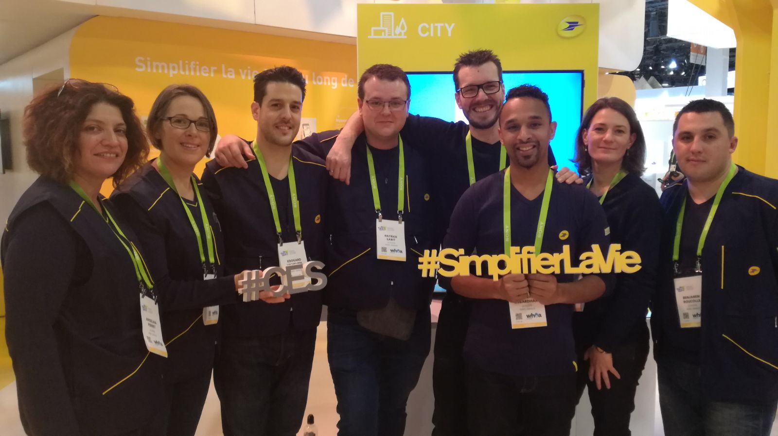 Patrice Labit et sept autres postiers venus de toute la France ont été sélectionné pour participer au plus grand salon dédié aux nouvelles technologies : le CES de Las Vegas 2018.