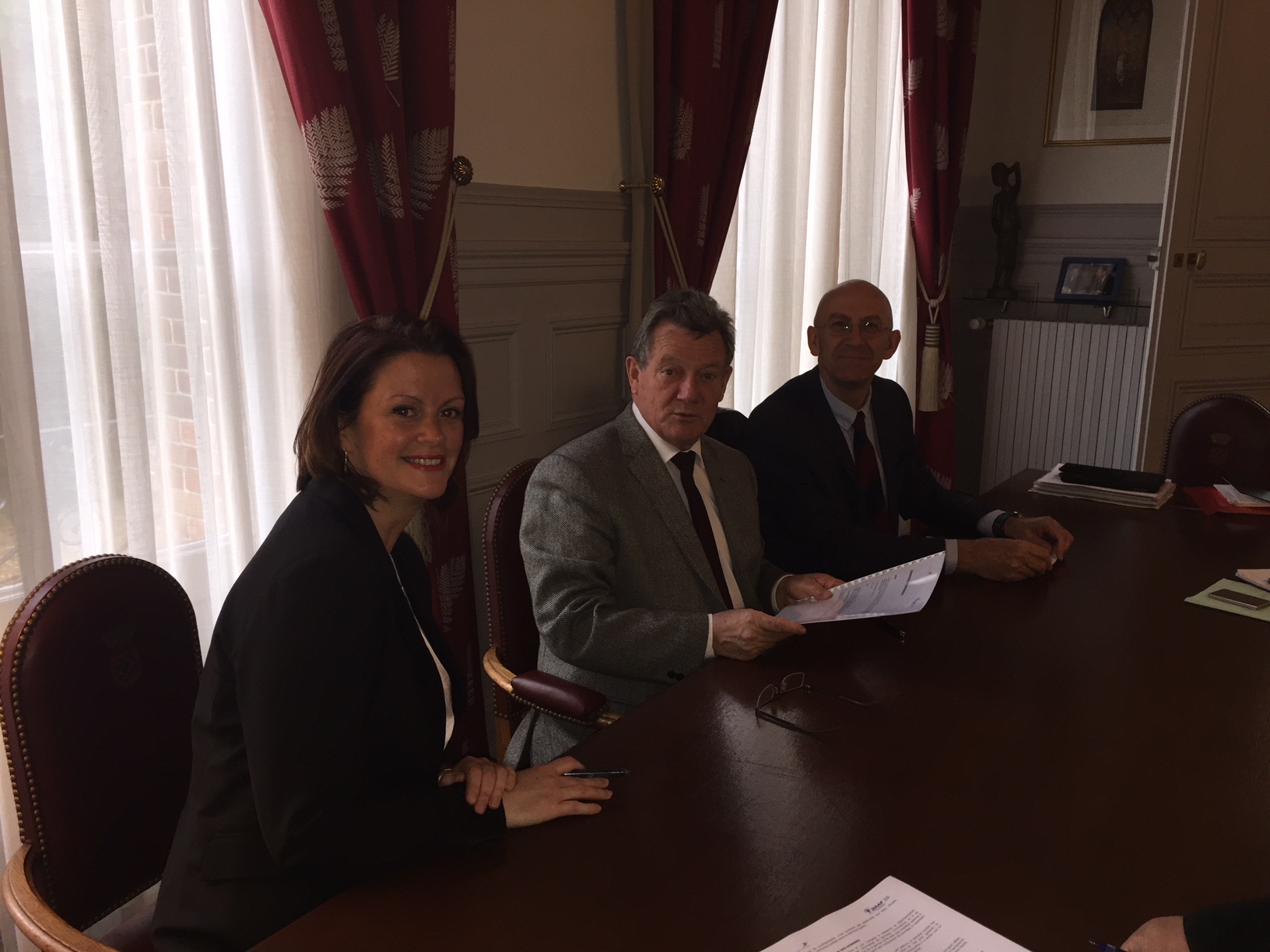 Signature du partenariat entre le Groupe La potse et l'AMF28