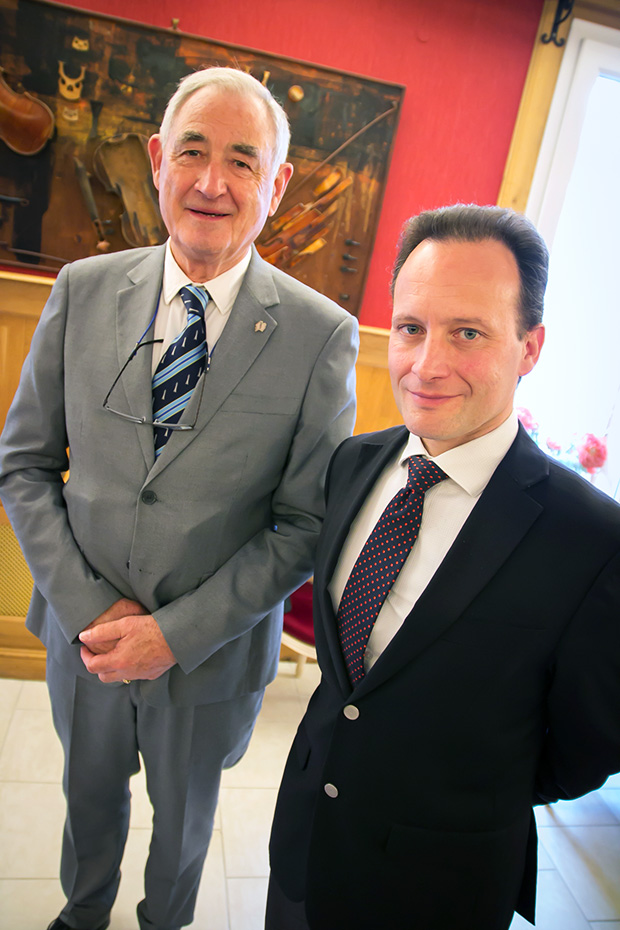 Photo de Gilbert Conan (Président de la CDPPT de Seine Maritime) et Ludovic Assier (Président de la CDPPT de l’Orne).