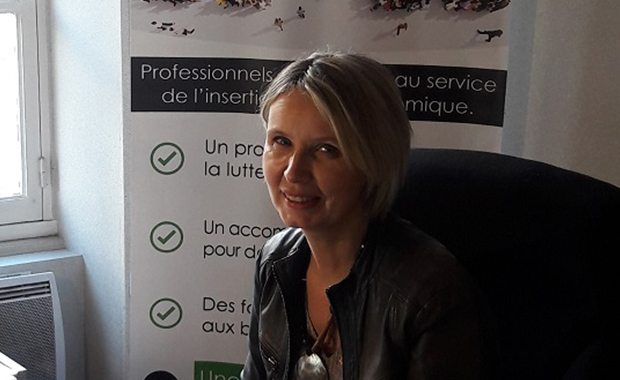 Nathalie Glatigny, responsable de l’agence ID’EES Intérim d’Alençon.