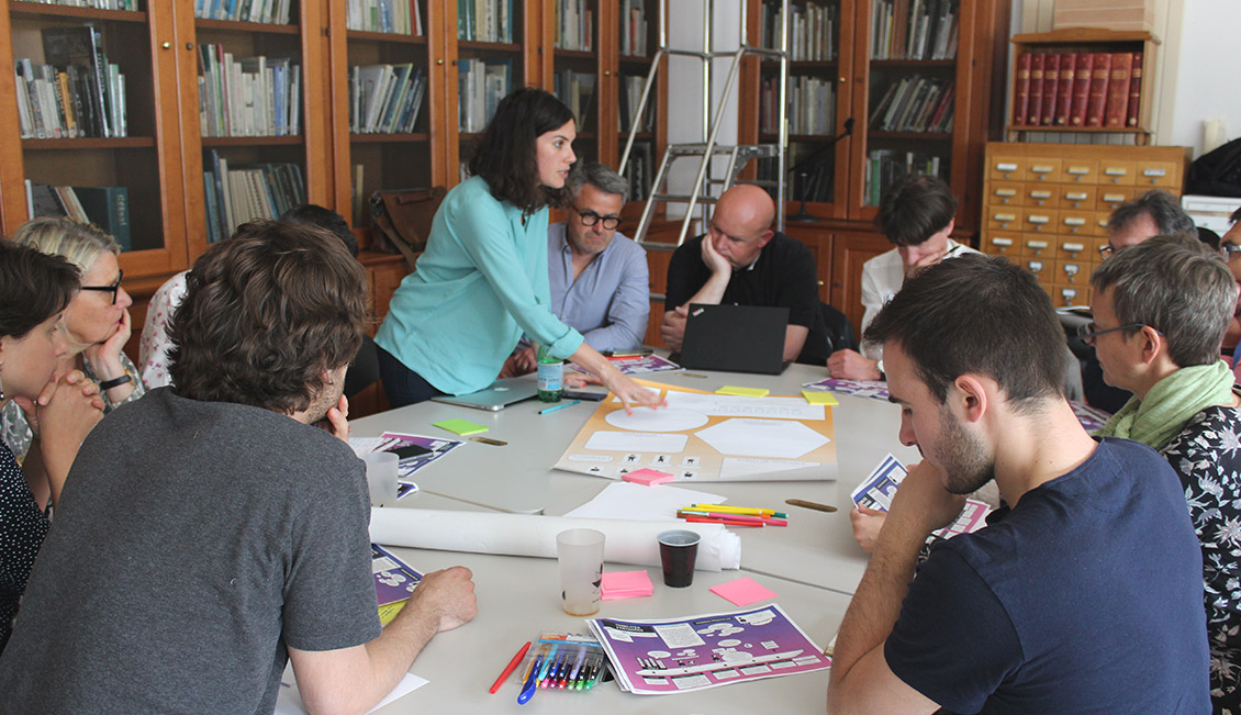 Photo de l’atelier de co-construction du scénario d’expérimentation du Self Data, le 16 mai dernier à La Rochelle.