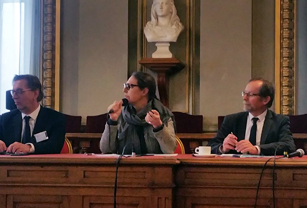 Muriel Barnéoud, directrice de l’engagement sociétal du Groupe La Poste