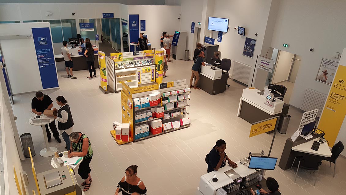 Le bureau de poste de Sète Casanova